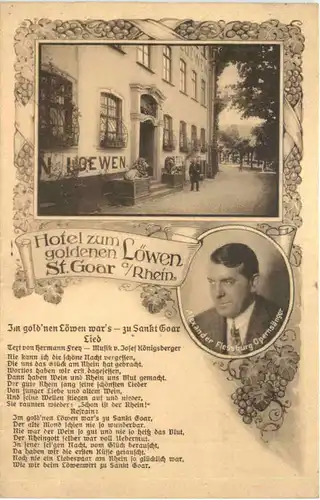 St. Goar am Rhein - Hotel zum goldenen Löwen -717598