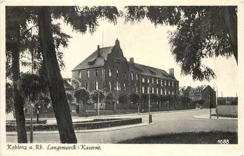 Koblenz am Rhein - Langemarck Kaserne -717606