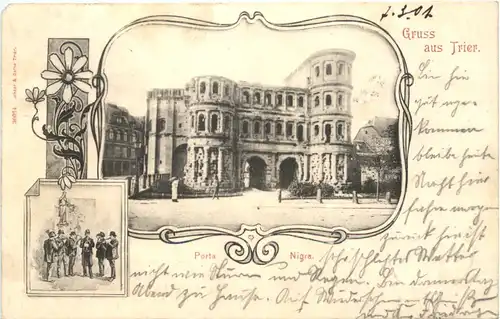 Gruss aus Trier - Porta Nigra -718308