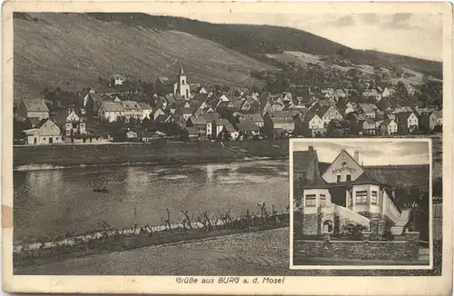 Gruss aus Burg an der Mosel -718534