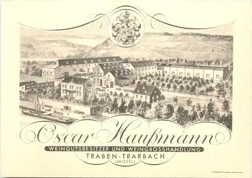 Traben-Trarbach - Oscar Haußmann Weingrosshandlung -718618