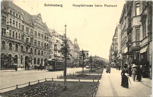 Schöneberg - Hauptstrasse beim Postamt -718730