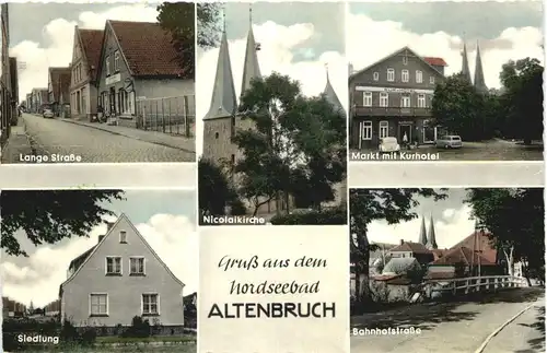 Gruss aus dem Nordseebad Altenbruch - Cuxhaven -718846