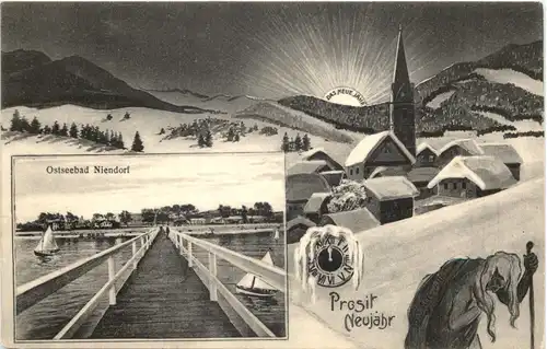 Ostseebad Niendorf - Prosit Neujahr -718932