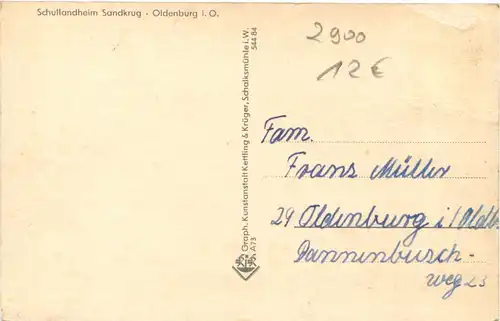 Oldenburg - Schullandheim Sandkrug -719186