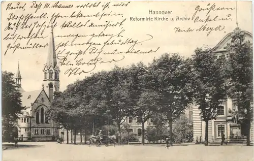 Hannover - Reformierte Kirche und Archiv -719228