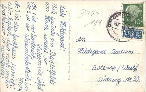 Gruss aus Bartofelde - Gasthaus Zur Erholung -719592