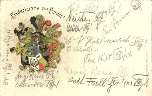 Marburg - Fridericiana seis Panier - Studentika -719942