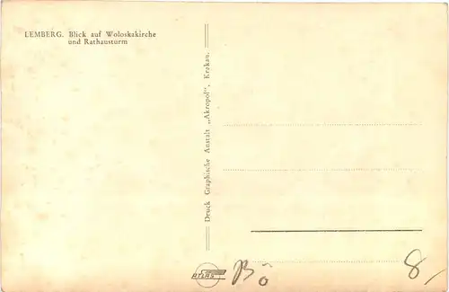 Lemberg - Blick auf Woloskakirche -720044