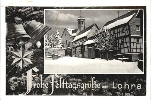 Frohe Festtagsgrüsse aus Lohra -719960