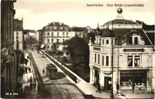 Saarbrücken - Neue Brücke - REPRO -720086