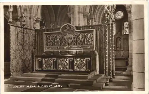 Buckfast Abbey - Golden Altar -720008