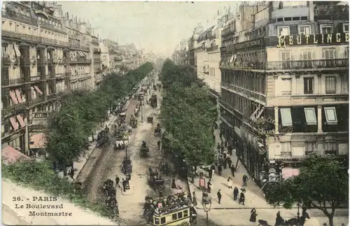 Paris - Le Boulevard Montmartre -720182