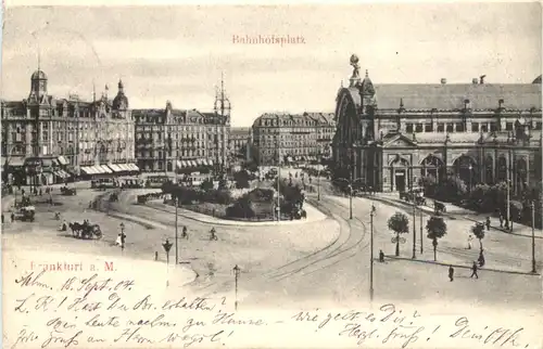 Frankfurt Main - Bahnhofsplatz -720116