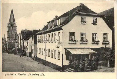 Schneeberg Odenwald - Gasthaus zum Hirschen -720330