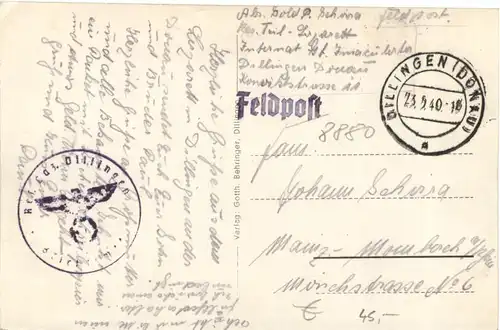 Dillingen - St. Immaculata des Frauenklosters -720480