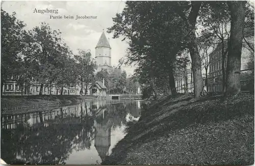 Augsburg - Partie beim Jacobertor -720386