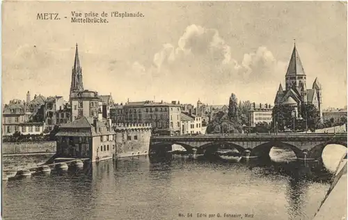 Metz, Mittelbrücke -543346