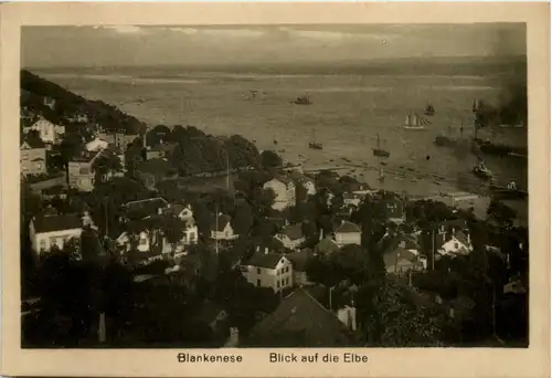 Blankenese, Blick auf die Elbe -534282