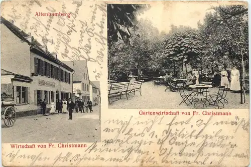 Altenbamberg - Wirtschaft von Fr. Christmann -720578