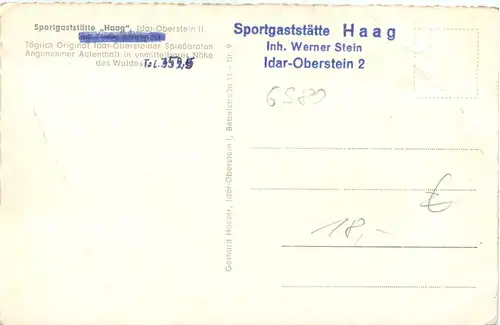 Idar-Oberstein - Sportgatstätte Haag -720844