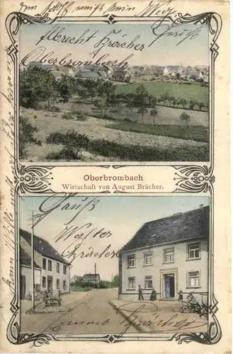Oberbrombach - Wirtschaft von August Brächer -720878