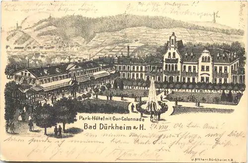 Bad Dürkheim - Park-Hotel - Litho -721102