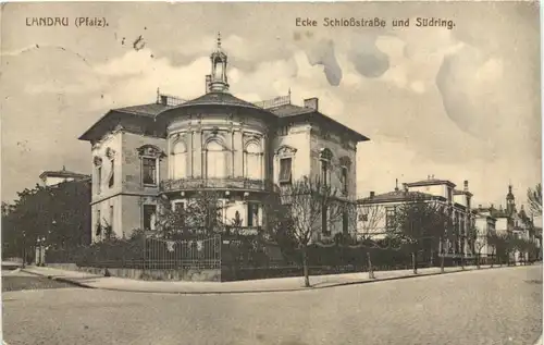 Landau Pfalz - Ecke Schlosstrasse und Südring -721254