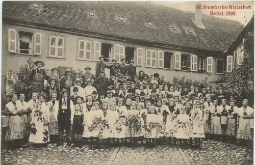 Grünstadt - Dr. Brunecksches Winzerfest 1909 -721244