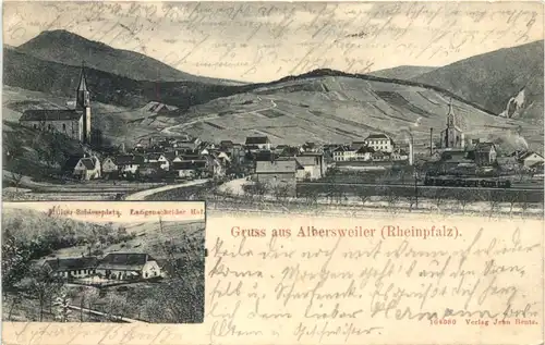 Gruss aus Albersweiler Rheinpfalz -721264