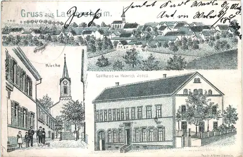 Gruss aus Lautersheim - Litho -721242