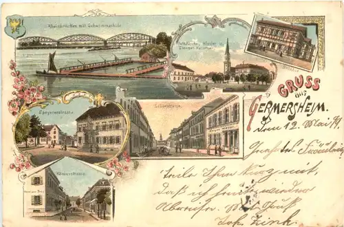 Gruss aus Germersheim - Litho -721370