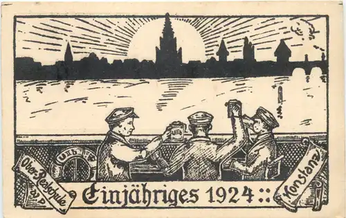 Konstanz - Einjähriges 1924 - Studentika -722140