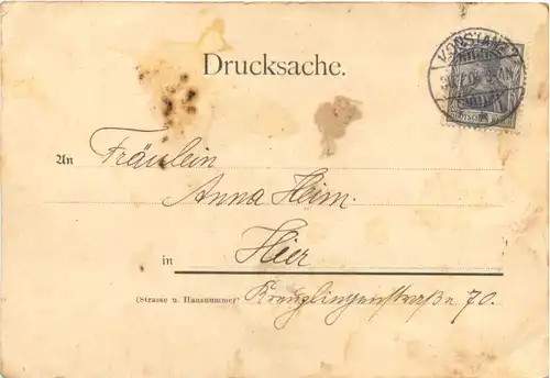 Konstanz - Einjähriges 1904 - Studentika -722132