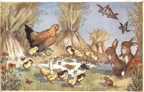 Ostern - Huhn - Hasen -721800