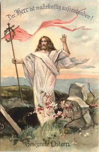Ostern - Prägekarte - Jesus -721836