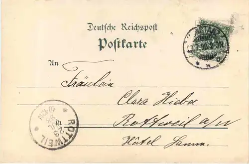 Konstanz - Abiturium 1898 - Studentika -722200