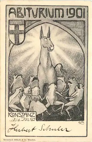 Konstanz -Abiturium 1901 - Studentika -722196