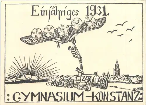 Konstanz - Gymnasium 1931 - Studentika -722150