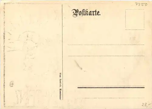 Konstanz - Gymnasium Einjähriges 1927 - Studentika -722170