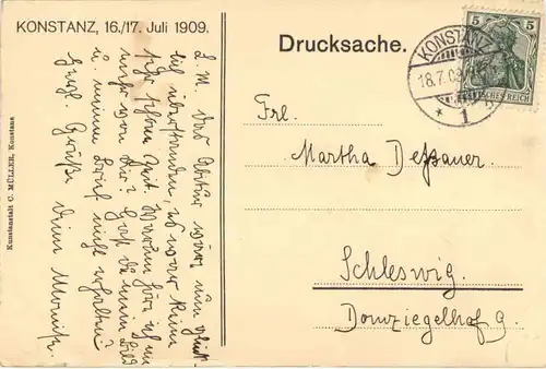 Konstanz - Abiturium 1909 - Studentika -722182