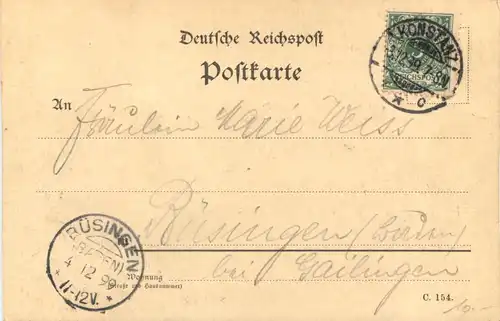 Konstanz - Studentika 1899 -722202