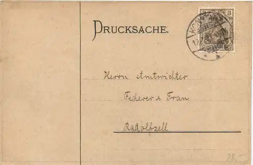 Konstanz -Abitur Gymnasium 1907 - Studentika -722194