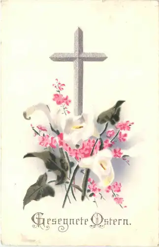 Ostern - Blumen - Kreuzen -721890