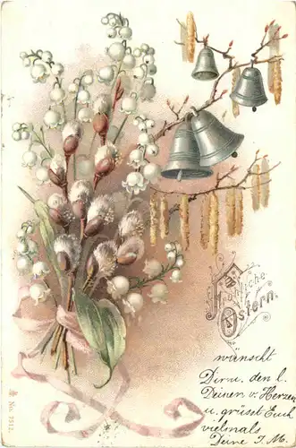 Ostern - Glocke - Blumen -721886