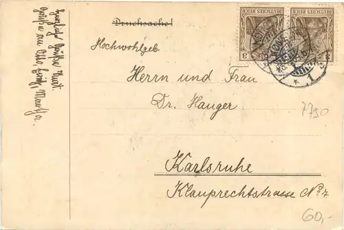 Konstanz - Einjährige Freiwillinger Pennal 1909 - Studentika -722220