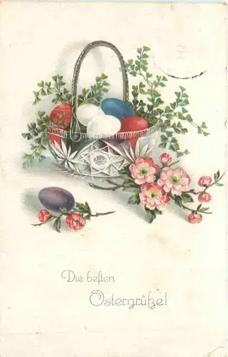 Ostern - Eier - Blumen -721936