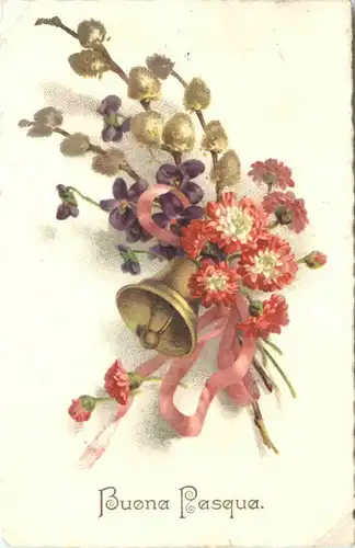 Ostern - Blumen - Glocke -721894