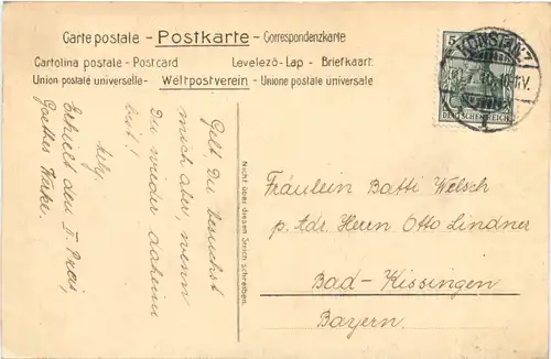 Konstanz - Gymnasium 1910 - Studentika -722236