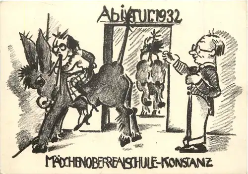 Konstanz - Mädchenoberrealschule 1932 - Studentika -722214